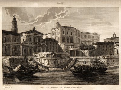 Ripetta limanı ve Roma
