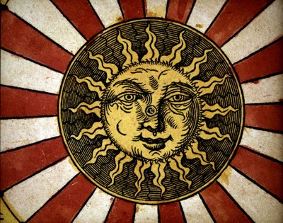 Güneş - “” Astronomicon caesarum” da, 16. yüzyılın incelemesi. by Unknown artist