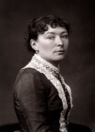 Kadın sanatçı Virginie-Elodie Demont-Breton, 1883