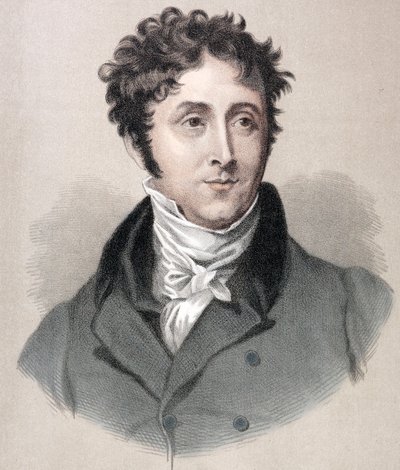 Thomas Campbell (1777-1844), İskoç şair by Unknown artist