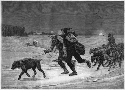 Tütün dolandırıcıları. Resmin Pierre Billet (1837-1922) tarafından reprodüksiyonu Salon de 1874