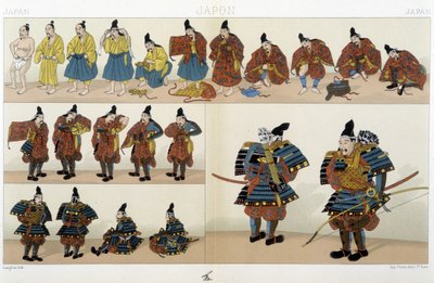Geleneksel Japon Samuray Kıyafetleri - Racinet