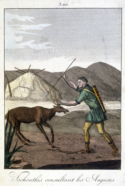 Auspures (Asya) danışmanlık Tschutkis adam. by Unknown artist