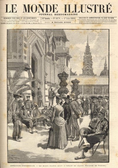 Evrensel Sergi 1889 - Koloni Köşkü