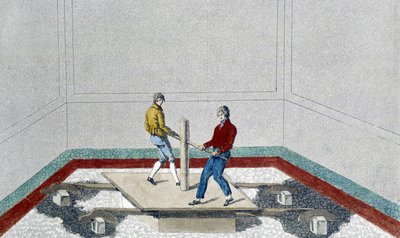 Venedik kaldırım, mermer perakendeci by Unknown artist