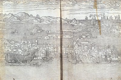 Venedik - Bernard de Breydenbach tarafından “” Les Saintes Peregrinations”da by Unknown artist