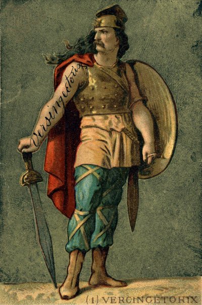 Vercingétorix (yaklaşık MÖ 72-46), Galyalı lider by Unknown artist