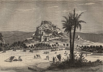 19. yüzyılın sonunda Oran ilinin güneyinde Cezayir