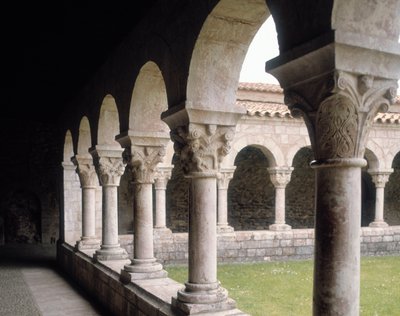 Manastırın görünümü (12. yüzyıl) by Unknown artist