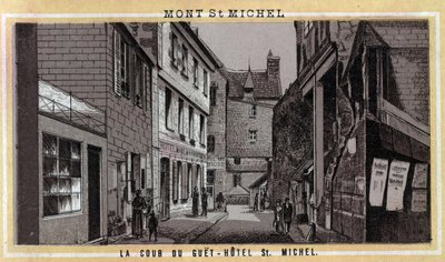 Mont Saint Michel, Manche, Normandiya