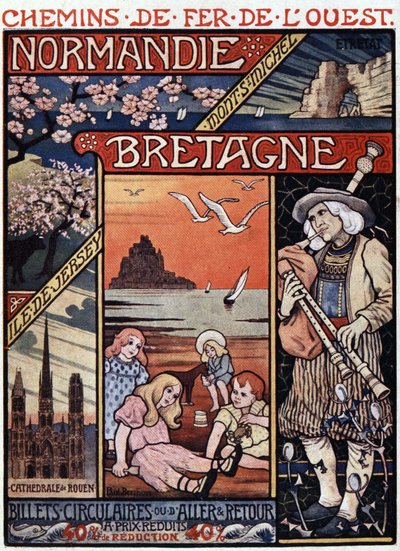 Normandiya (Rouen ve Etretat) ve Brittany