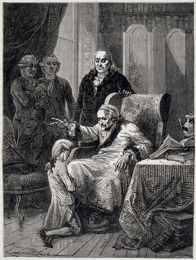 Voltaire, Franklin