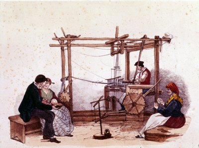 19. yüzyılda dokuma. by Unknown artist