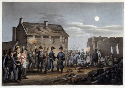 Wellington ve Blucher tesadüfen Waterloo