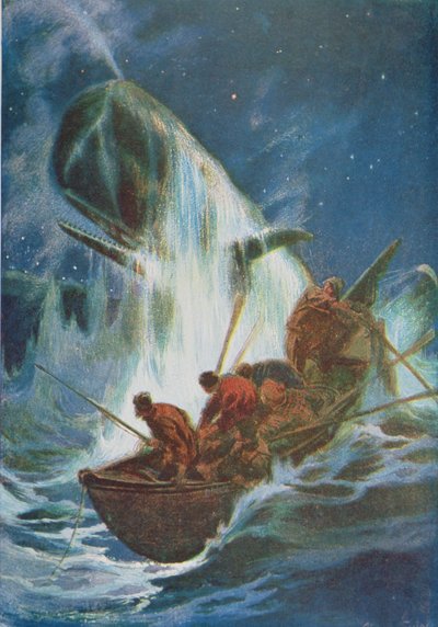 Balina avcılığı (renkli taş) by Unknown artist