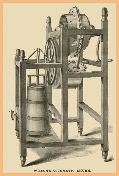 Wilsons Otomatik Yayık by Unknown Artist