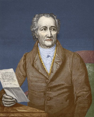 Wolfgang Goethe (1749 - 1832). by Unknown artist