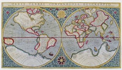 Dünya Mercator Haritası (1587) - "Gerardus Mercator Atlası