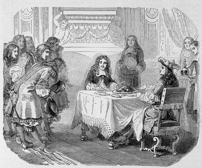 Beni görüyorsunuz beyler, dedi kral, Moliere yemekle meşgul: Louis XIV ve Moliere sofraları - “Yüzyıllar boyunca Paris