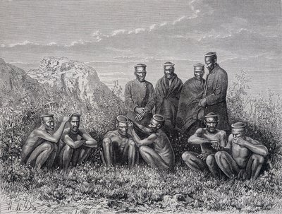 Zulu Cafes (Ring-Kop kabilesi) by Unknown artist