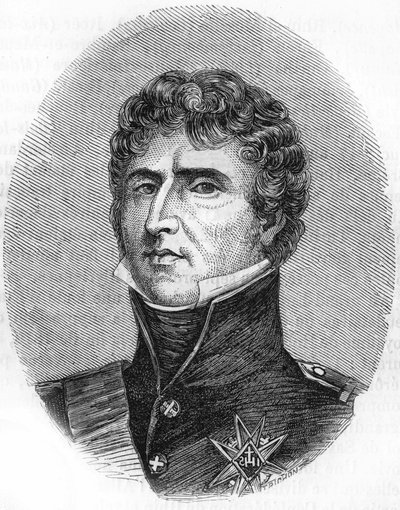 portre Charles John - Baptist Bernadotte (1763-1844), Fransa Mareşali, İsveç ve Norveç Kralı XIV. Charles. by Unknown artist
