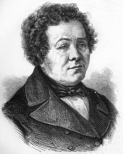Adolphe Crémieux (1796-1880), Fransız politikacı portresi. by Unknown artist