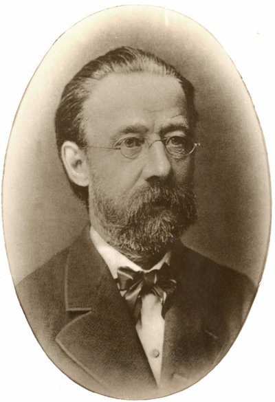 Bedrich Smetana (1824-1884), Çek besteci ve piyanist portresi. by Unknown artist