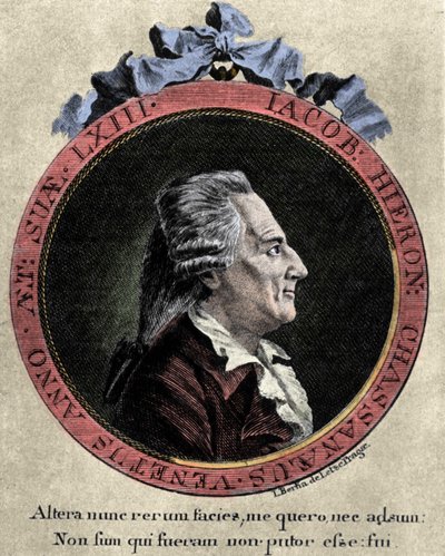Giovanni Giacomo Casanova (1725-1798), İtalyan maceracı ve yazar portresi. Inter