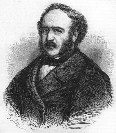 Jules Simon (1814-1896), Fransız politikacı portresi. by Unknown artist