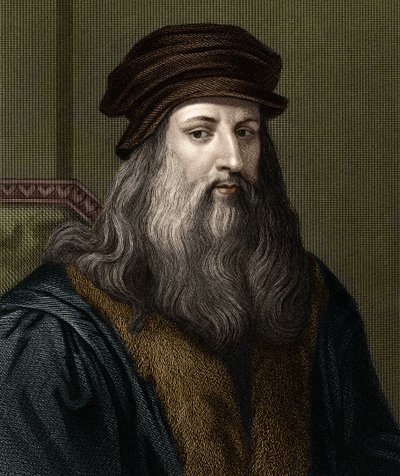 İtalyan ressam Leonard de Vinci