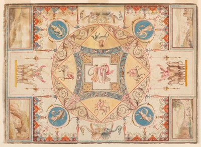 Periler, Centaurlar, Geyikler ve Filler ile Hadrian