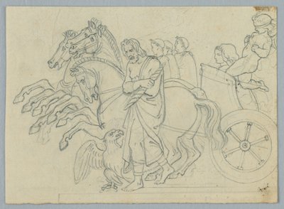 Bir Araba Alayı by Unknown artist