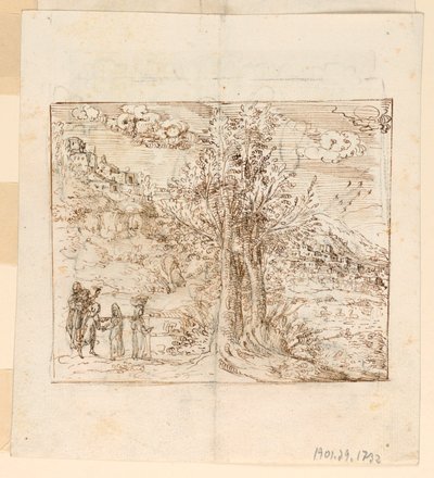 Bir manzara by Unknown artist