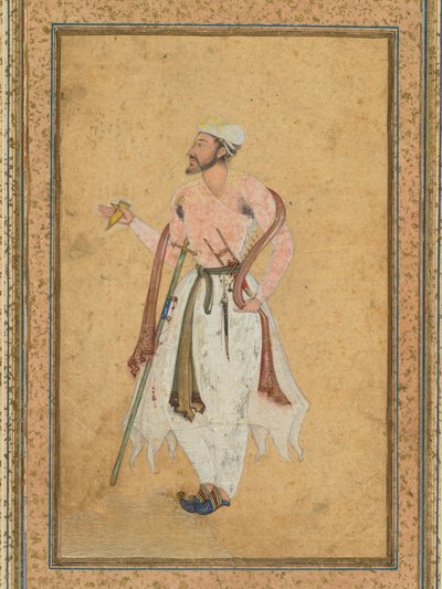 Babür saray mensubu by Unknown artist