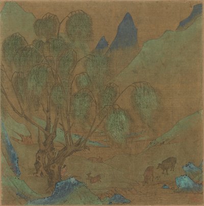 Pastoral Bir Sahne by Unknown artist