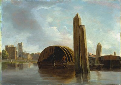 Lambeth'ten Bir Görünüm by Unknown artist