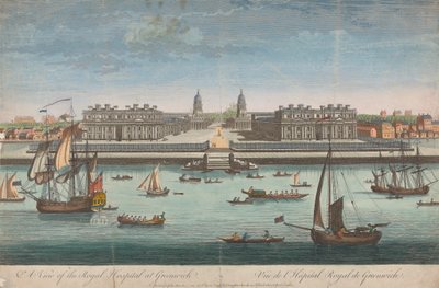 Greenwich'teki Kraliyet Hastanesinden Bir Görünüm by Unknown artist