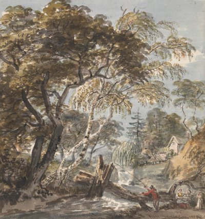 Fenerli Bir Ağaç Deresi by Unknown artist