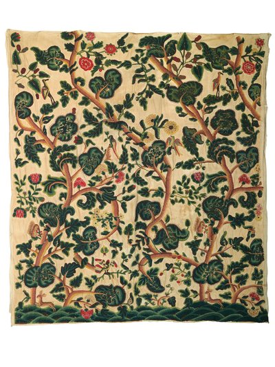 Büyük bir mürettebat paneli (yün) by Unknown artist
