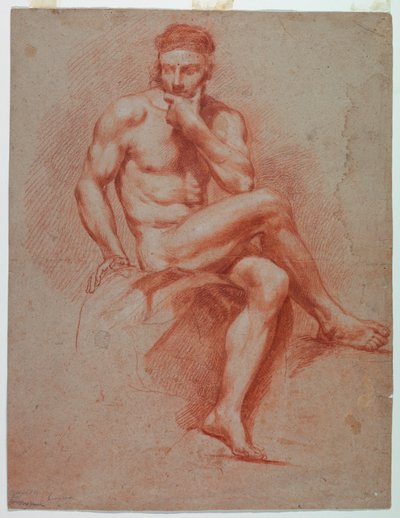 çıplak bir adam by Unknown artist