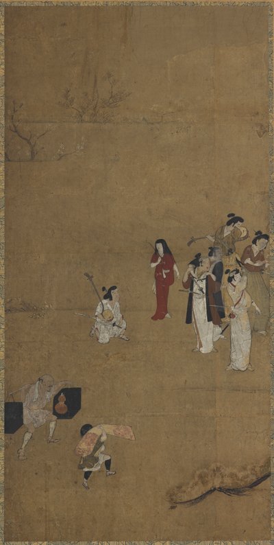 Piknik partisi: müzisyenler ve görevliler by Unknown artist