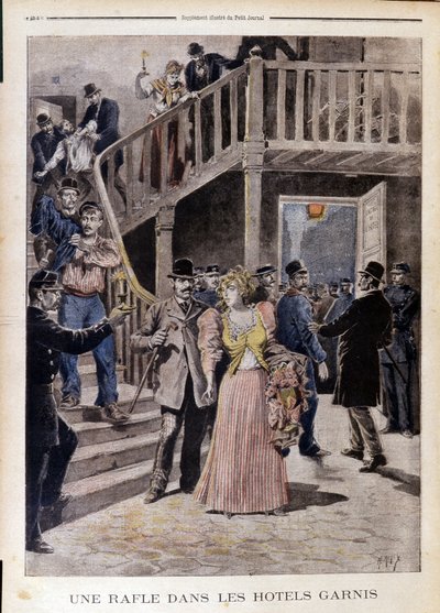 Otellerde bir toparlama - “” Le Petit Journal”” du 08/04/1895 by Unknown artist