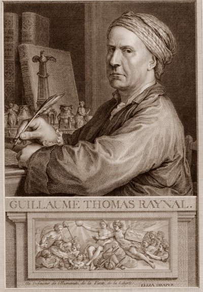 Abbot Guillaume Thomas Raynal (1713-1796) Charles-Nicolas Cochin II