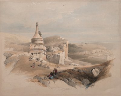 Abşalom Sütunu, Yehoşafat Vadisi by Unknown artist