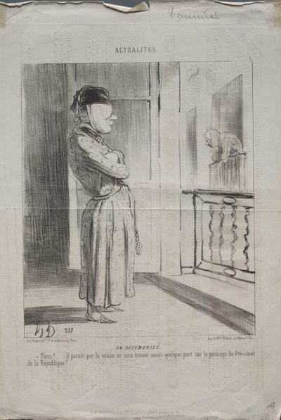 Gerçekler, 3. plaka: Bir "Aralıkçı" by Unknown artist
