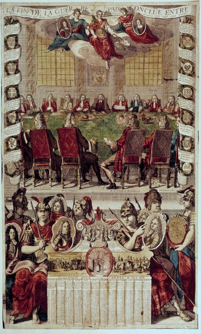 Almanach: Fransa (Polignac Kardinali) ve İngiltere