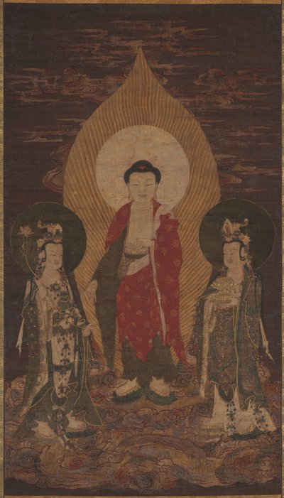 Amitabha Üçlüsü by Unknown artist