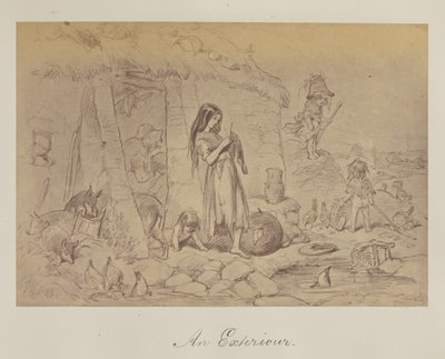 Bir Exteriour (sic). by Unknown artist