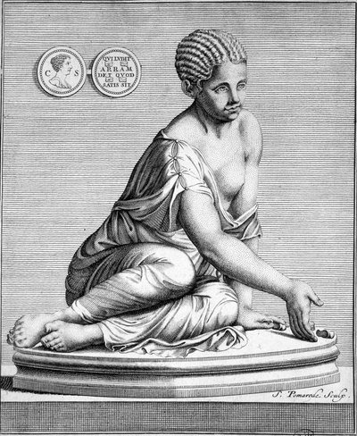 Antik oyun: osselets. by Unknown artist