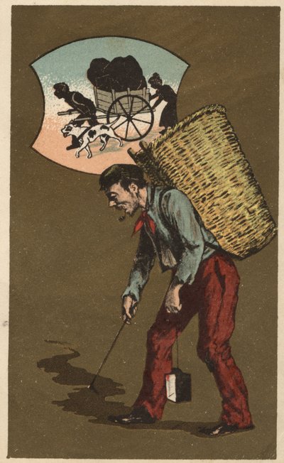 Anonim kromolitografi, 19. yüzyılın sonlarında. by Unknown artist